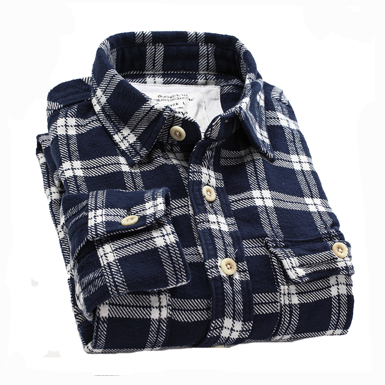 cheap price wholesale plaid flannel shirt 